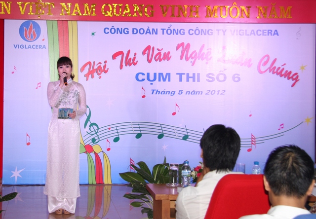 Hội diễn văn nghệ quần chúng Viglacera 2012 - cụm thi số 6: “RẠNG RỠ KHÚC HÒA CA TÌNH YÊU LAO ĐỘNG & CUỘC SỐNG”